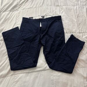 J. Crew Men's Navy Chinos